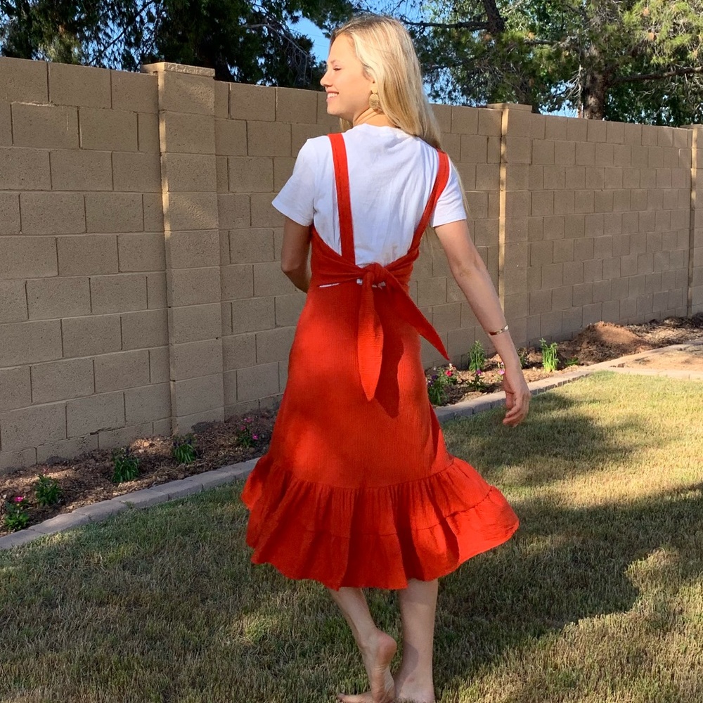 Free People Back-tie Dress